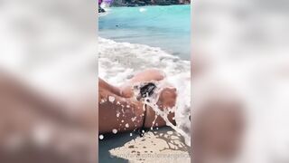 Norwegian Lene Angelica Getting Naked in Public