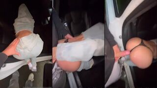 Swedishcouplee Bending Over And Fucked Doggystyle in Car