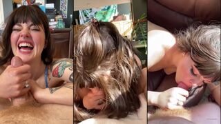 Sidney Summers Pussy Fingering And Handjob Before Getting Fucked On The Couch
